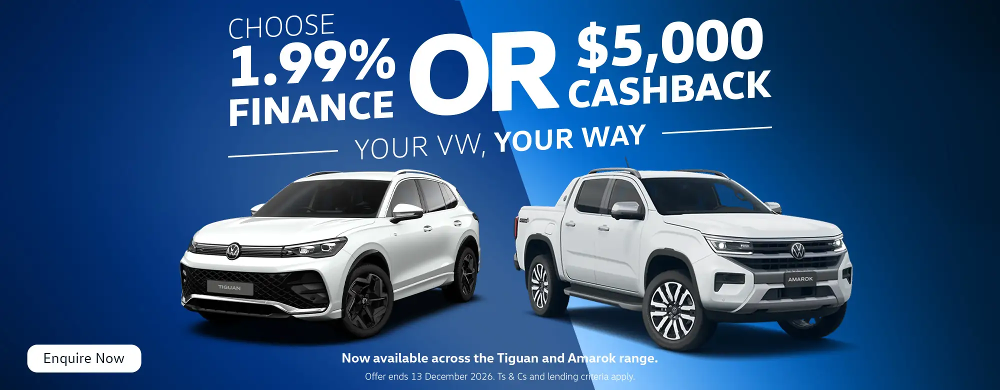 VW Finance Offer