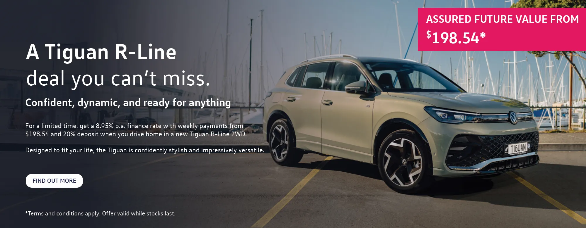 Tiguan R Line Exclusive Offer Pb