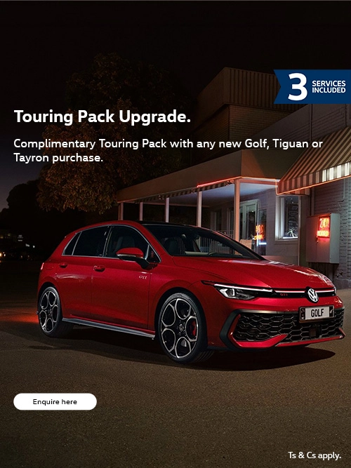 Touring pack upgrade Offer